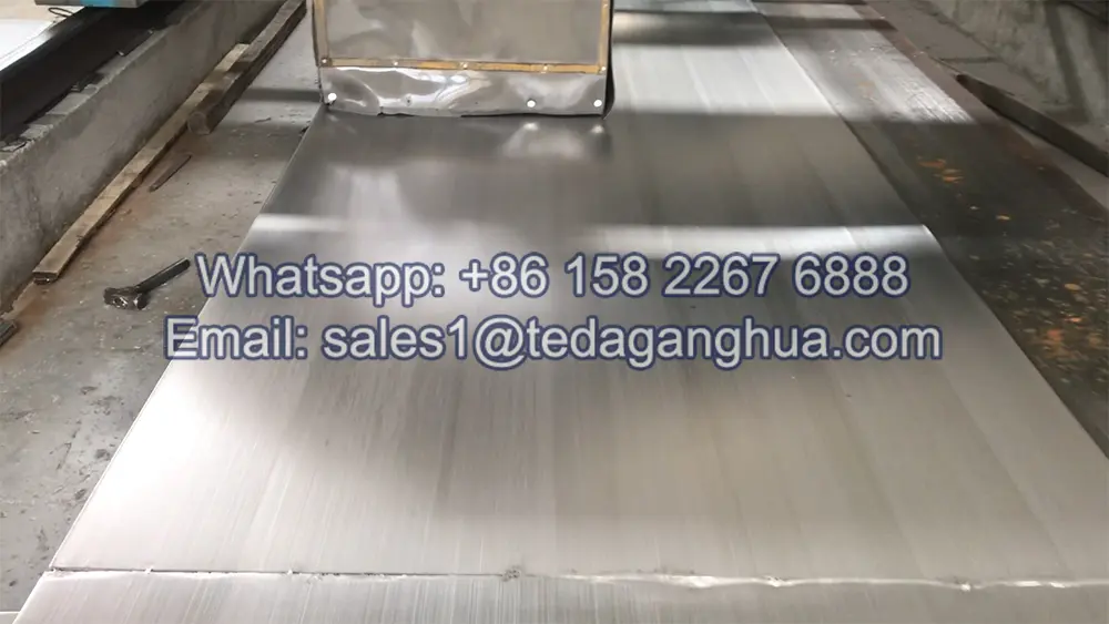 Hoja de acero inoxidable 304 - teda-metal.com